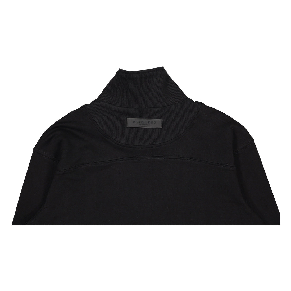 ELEMENTS Black Half Zip Sweatshirt