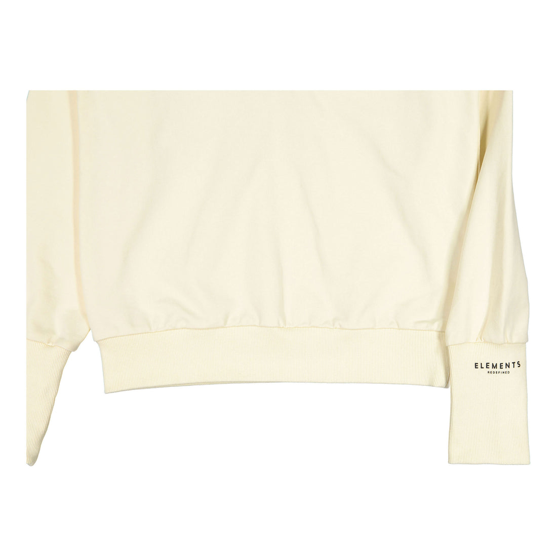 ELEMENTS Cream Half Zip Sweatshirt