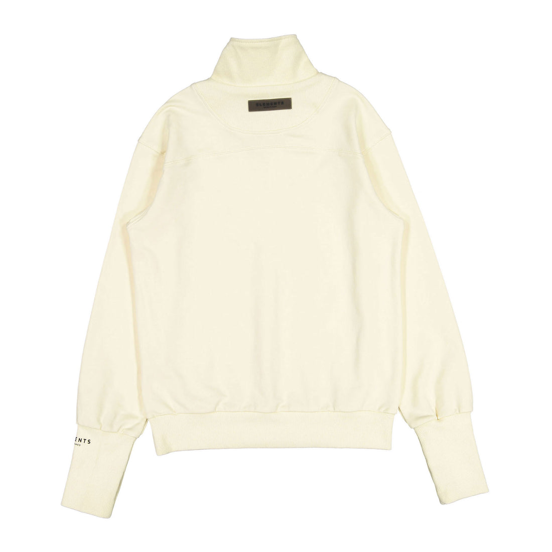 ELEMENTS Cream Half Zip Sweatshirt