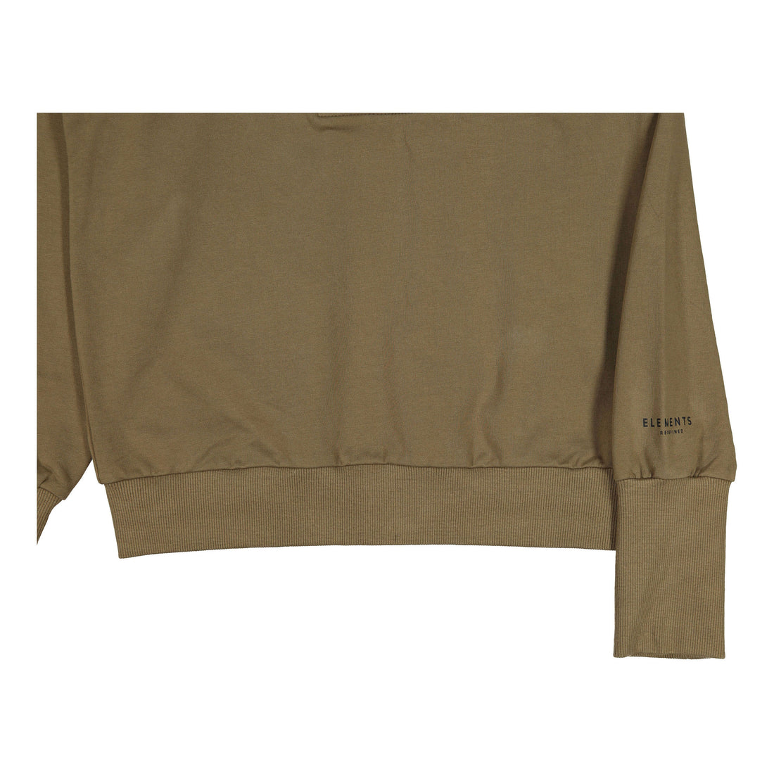 ELEMENTS Taupe Half Zip Sweatshirt