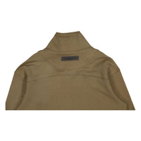 ELEMENTS Taupe Half Zip Sweatshirt