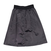 ELEMENTS Black Satin Skirt