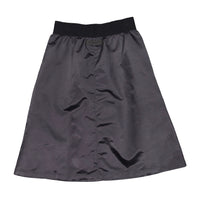 ELEMENTS Black Satin Skirt