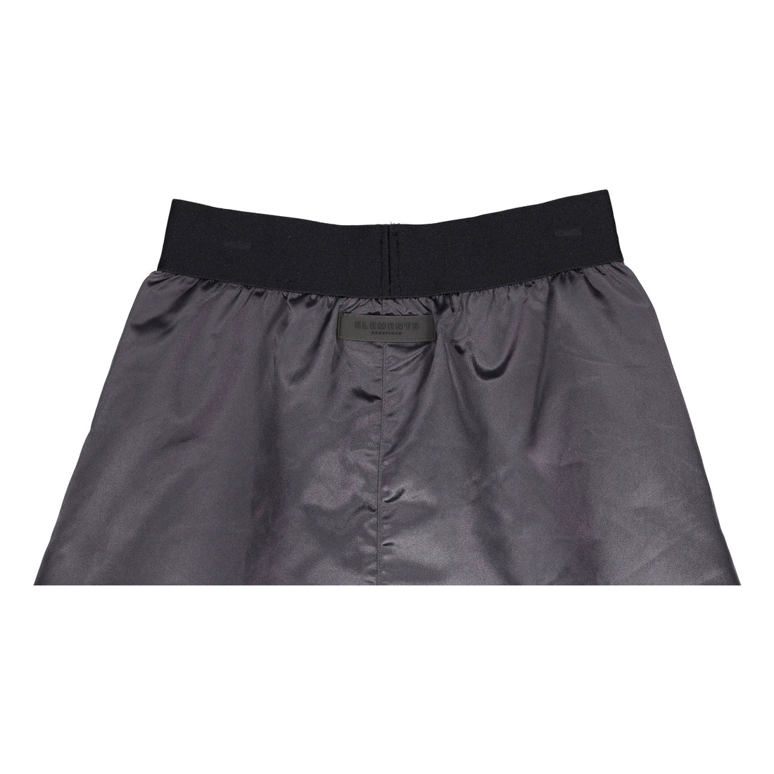 ELEMENTS Black Satin Skirt