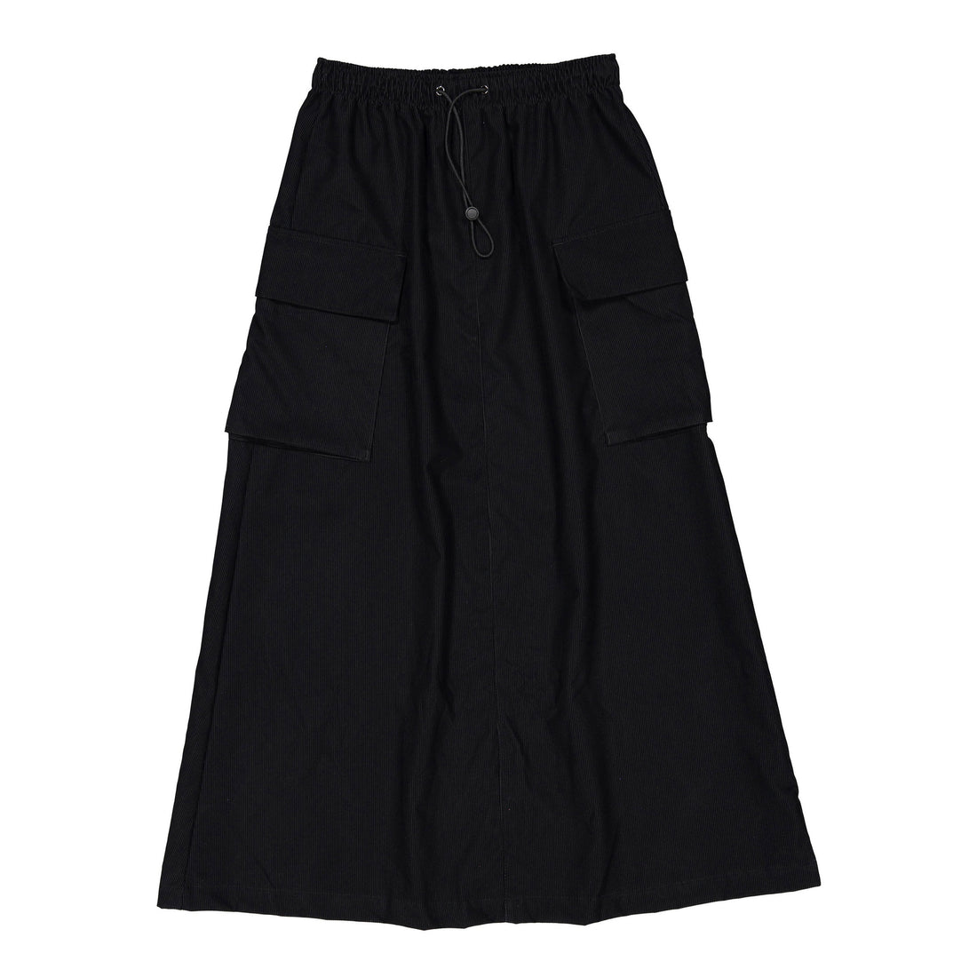 ELEMENTS Black Cargo Midi Skirt