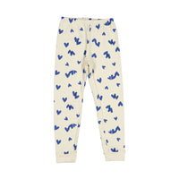Petit Bateau White/Blue Heart Printed Loungewear