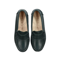 Ladida Green Leather Loafer