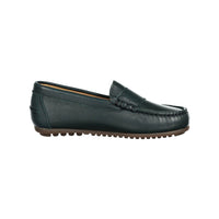 Ladida Green Leather Loafer