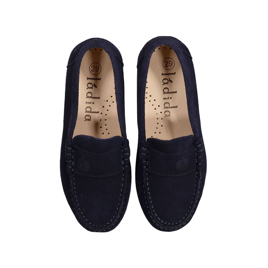Ladida Navy Suede Loafer