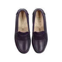 Ladida Prune Leather Loafer