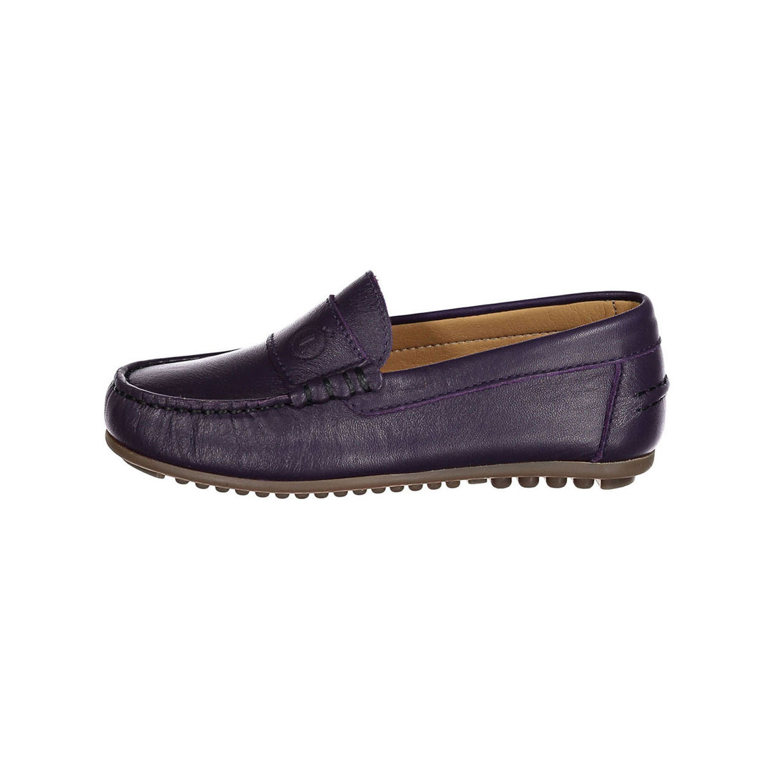 Ladida Prune Leather Loafer