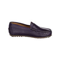 Ladida Prune Leather Loafer