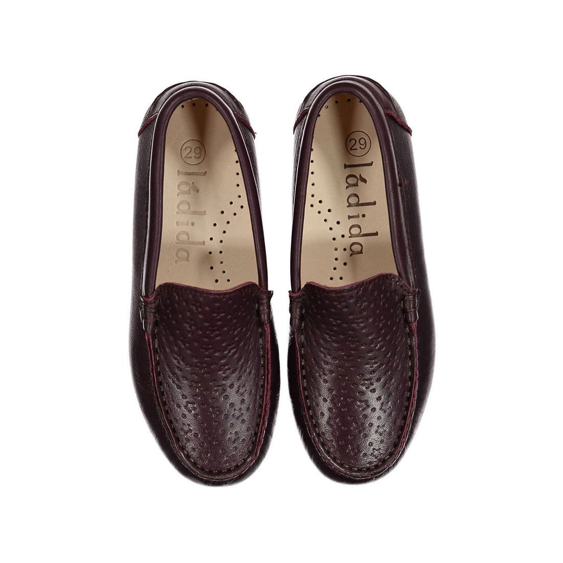 Ladida Plum Two Toned Loafer