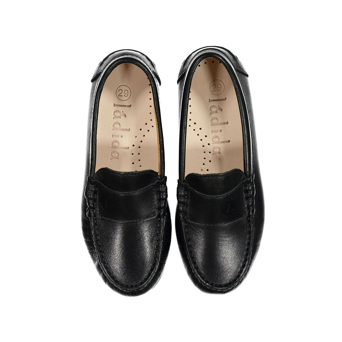 Ladida Black Leather Loafer
