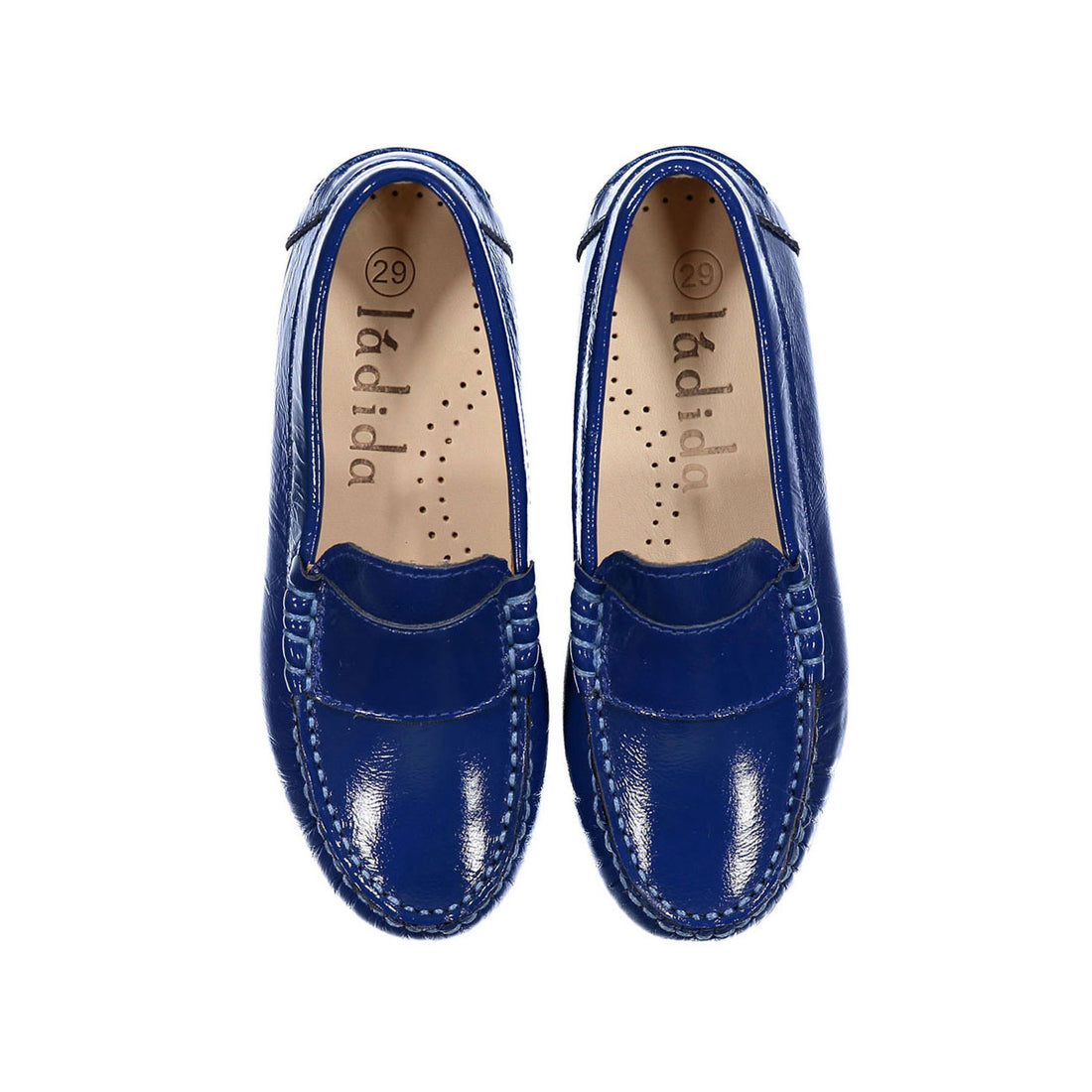 Ladida Blue Patent Loafer