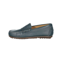 Ladida Petrol Leather Loafer