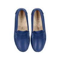Ladida Blue Leather Loafer