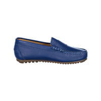 Ladida Blue Leather Loafer