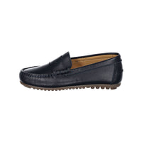 Ladida Navy Leather Loafer