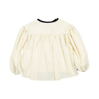 Unlabel Vanilla/Black Bow Blouse