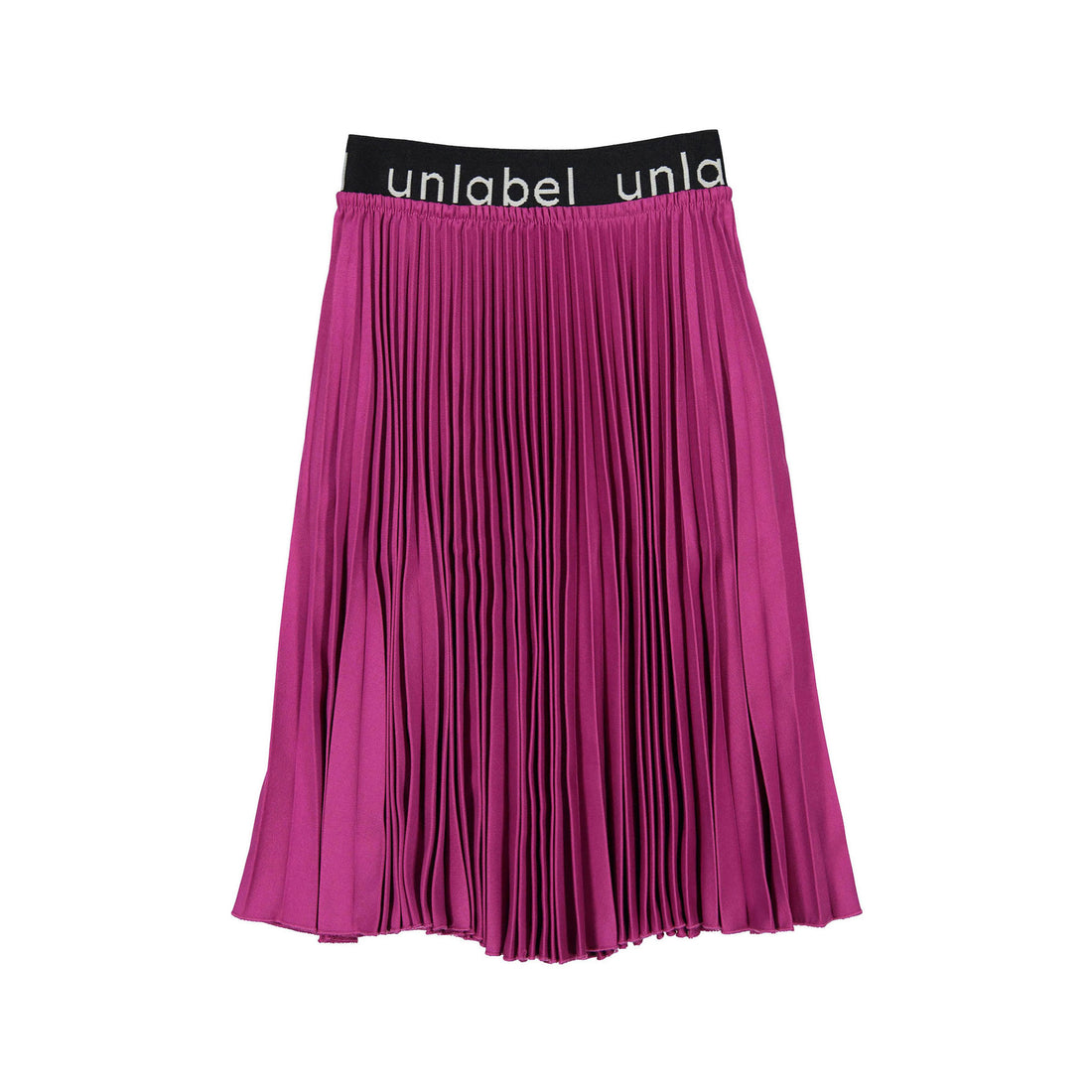 Unlabel Purple Pleated Skirt