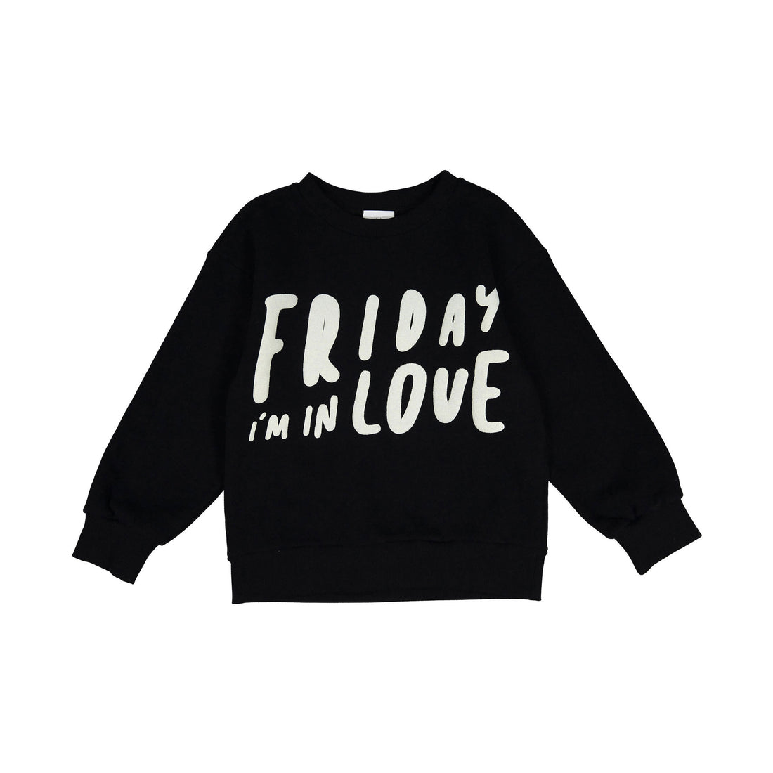 Unlabel Black Printed Sweatshirt
