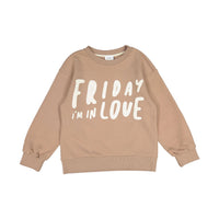 Unlabel Latte Printed Sweatshirt