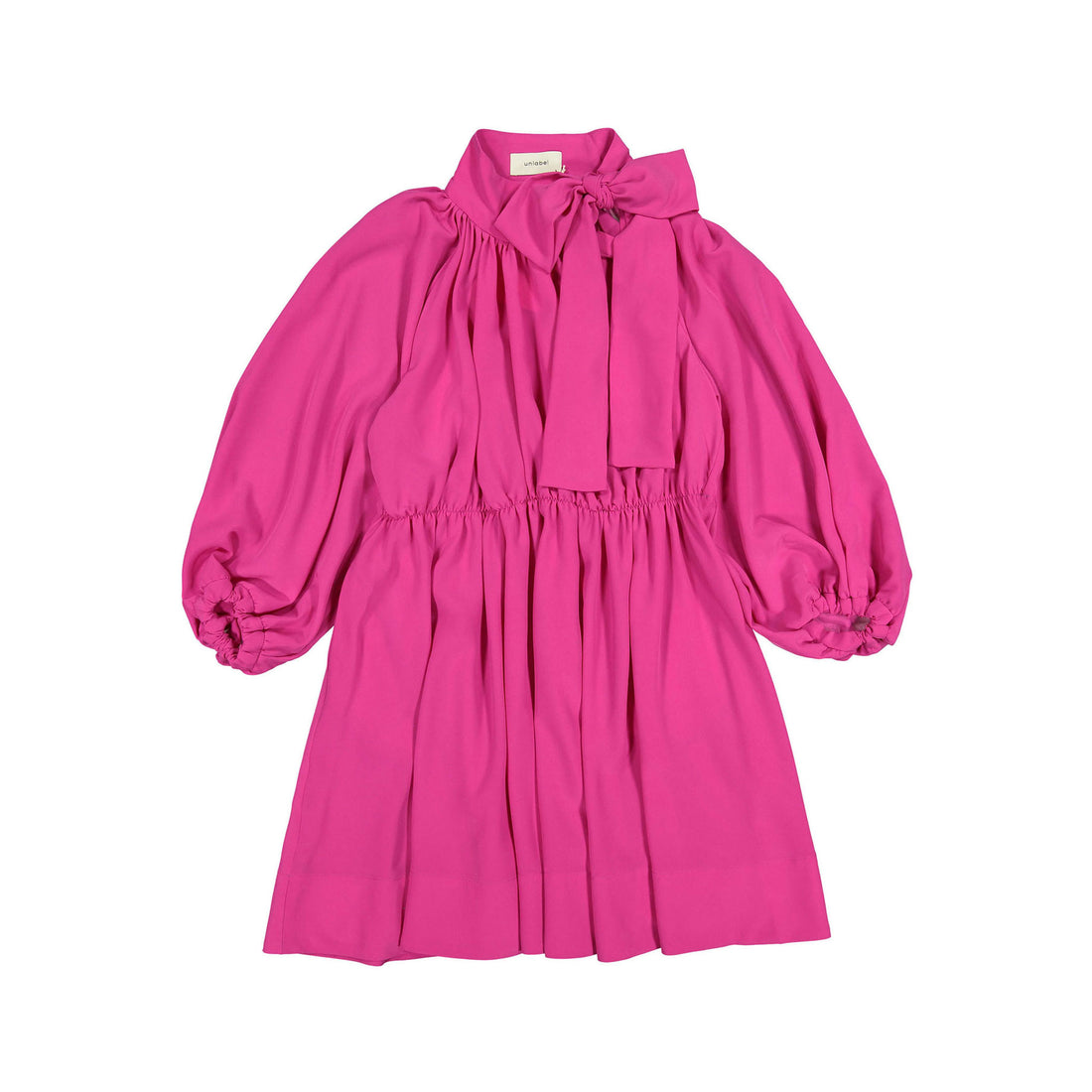 Unlabel Fuchsia Bow Dress