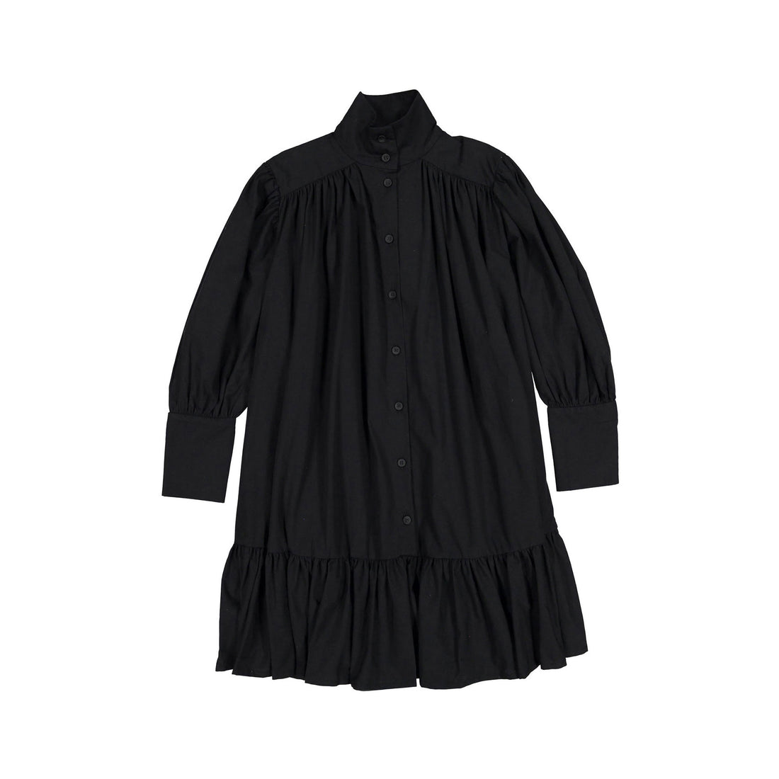 Unlabel Black Buttons Dress