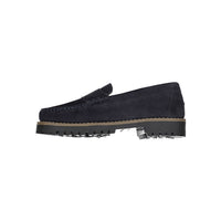 Ladida Navy Suede Chunky Loafer