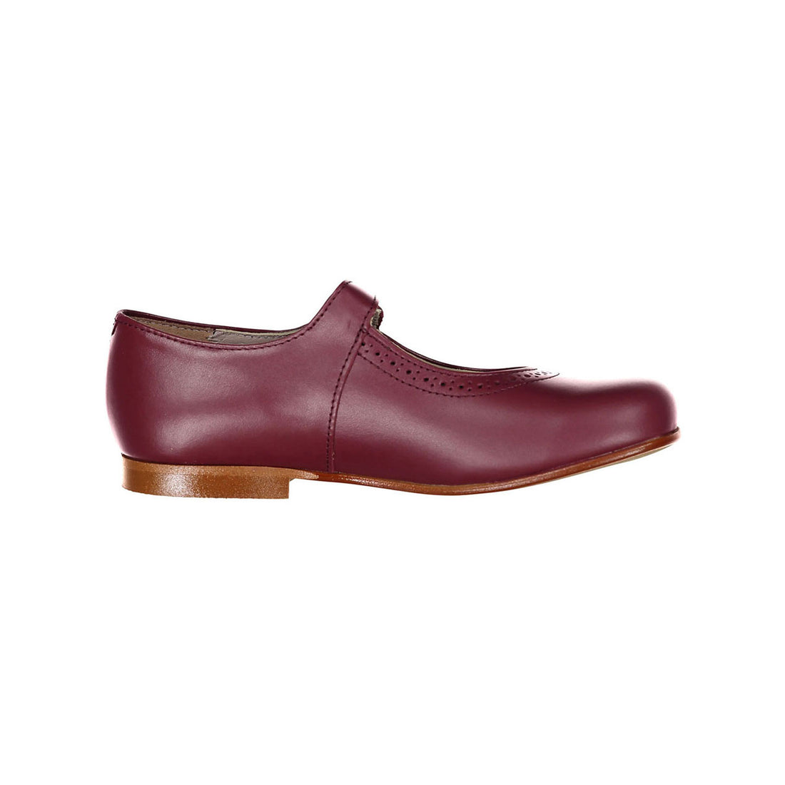 Papanatas Berry Old School Buckle Mary Janes