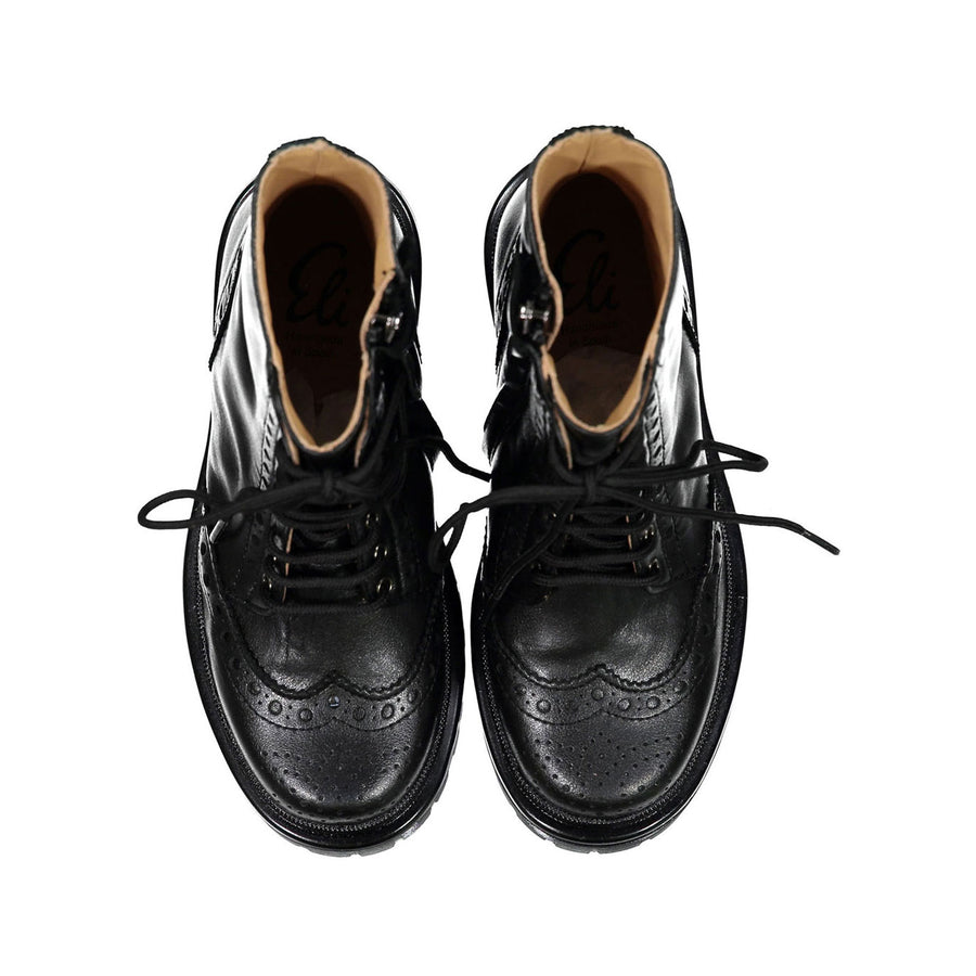 Papanatas Black Chunky Booties