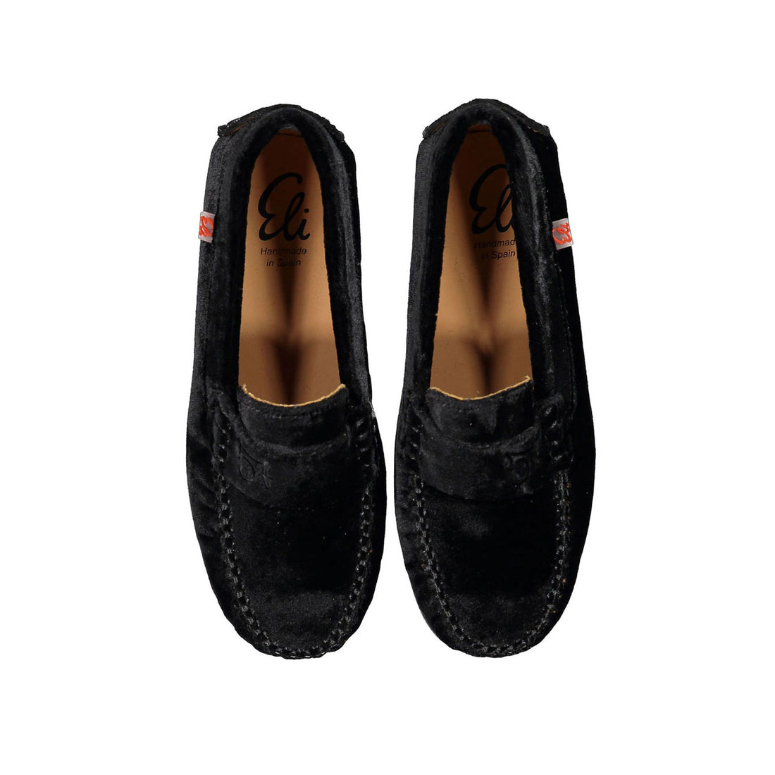 Papanatas Black Velvet Loafer