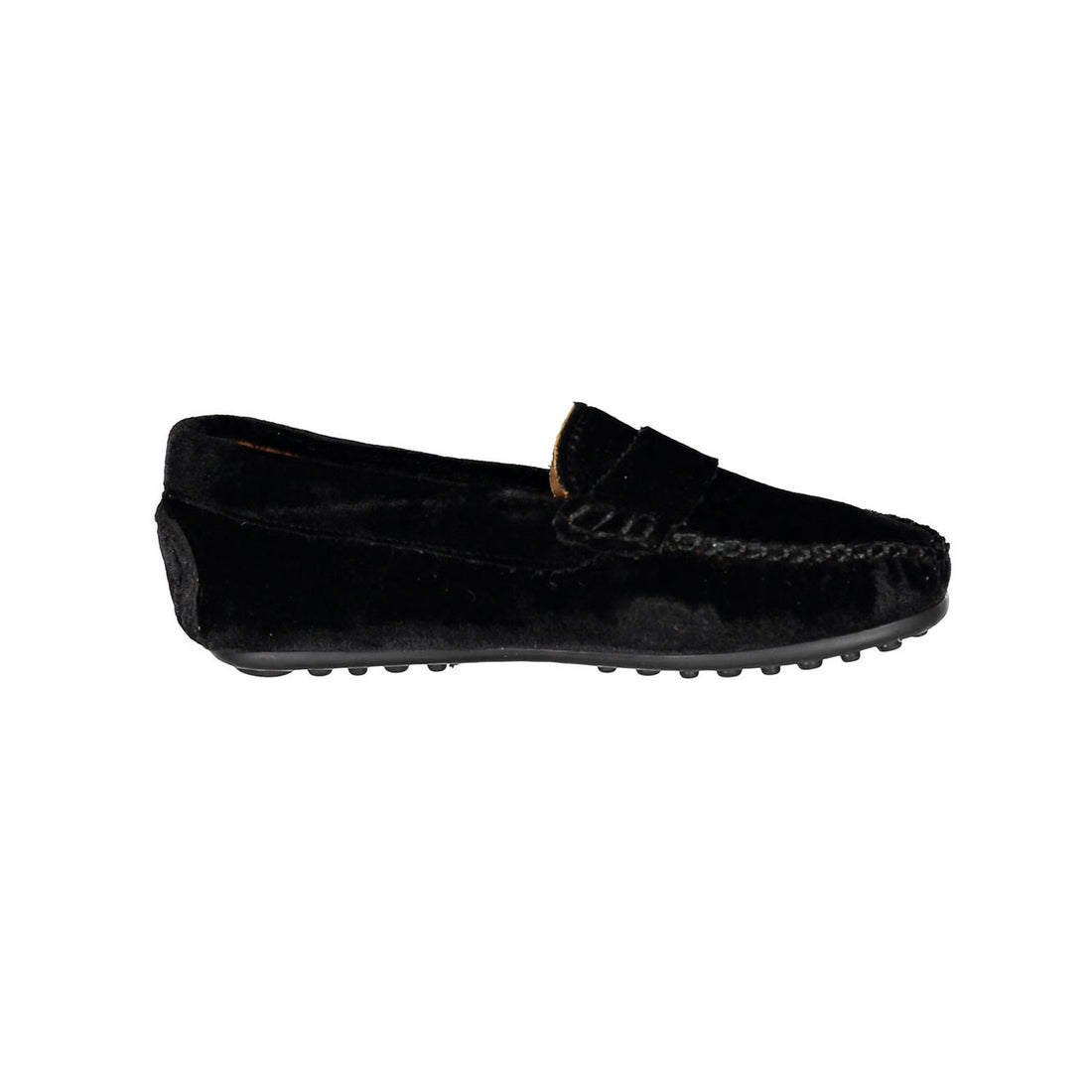 Papanatas Black Velvet Loafer
