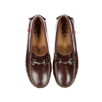 Papanatas Chocolate Buckle Loafer