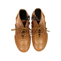 Papanatas Luggage Wingtip Bootie