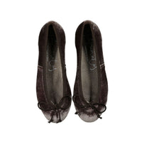 Papanatas Cafe Velvet Ballet Flat