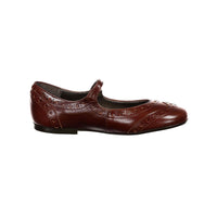 Papanatas Nut Wingtip Mary Janes