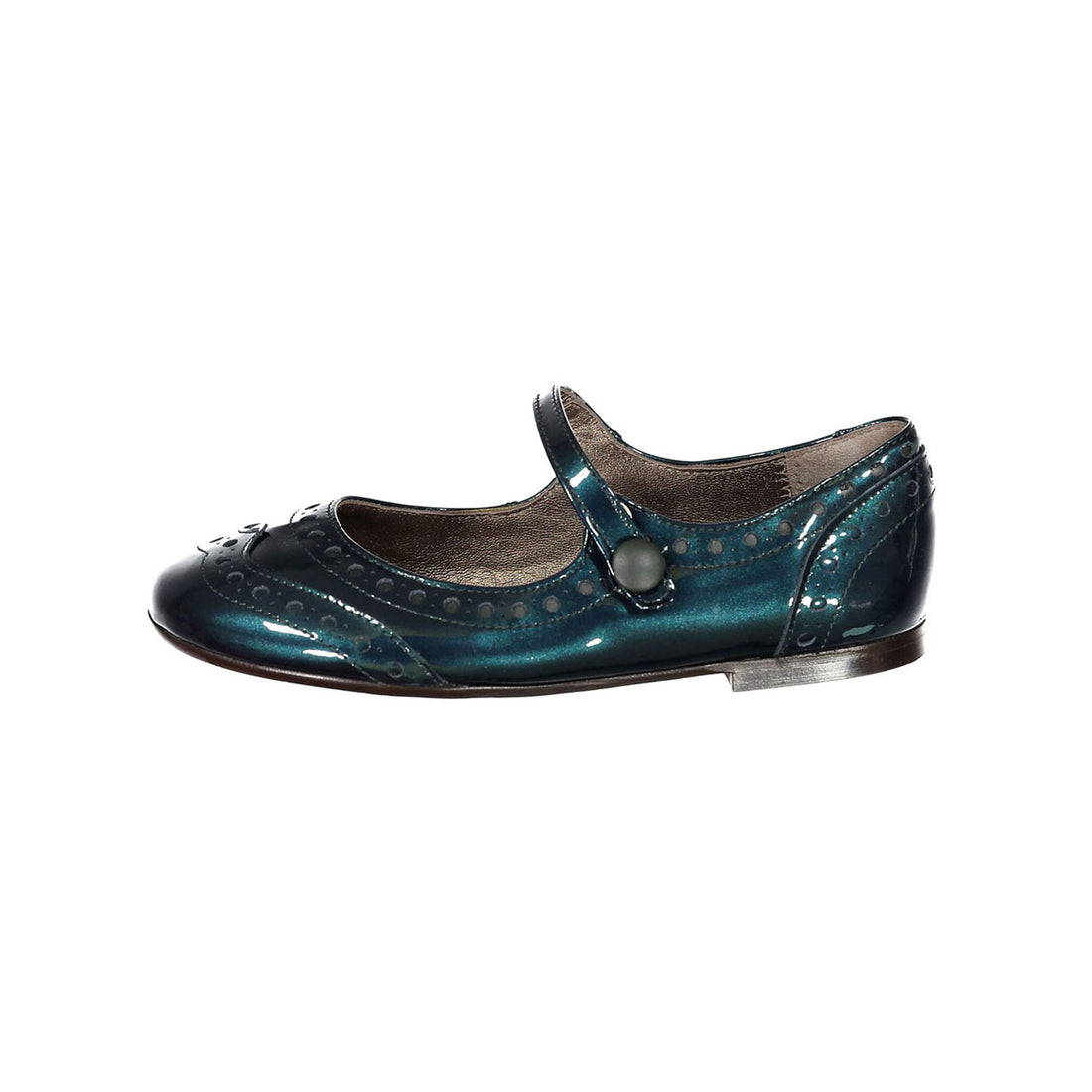 Papanatas Aquarium Patent Wingtip Mary Janes â Ladida