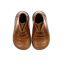 Papanatas Camel Chunky Wingtip Baby Bootie