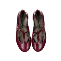 Papanatas Bordeaux Cutout T-straps