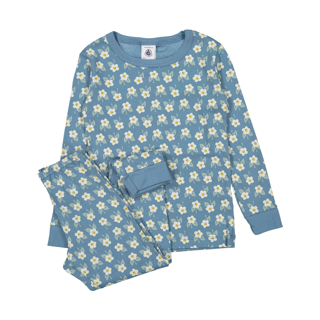 Petit Bateau Blue Printed Loungewear