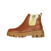 Ladida Brown Leather Booties