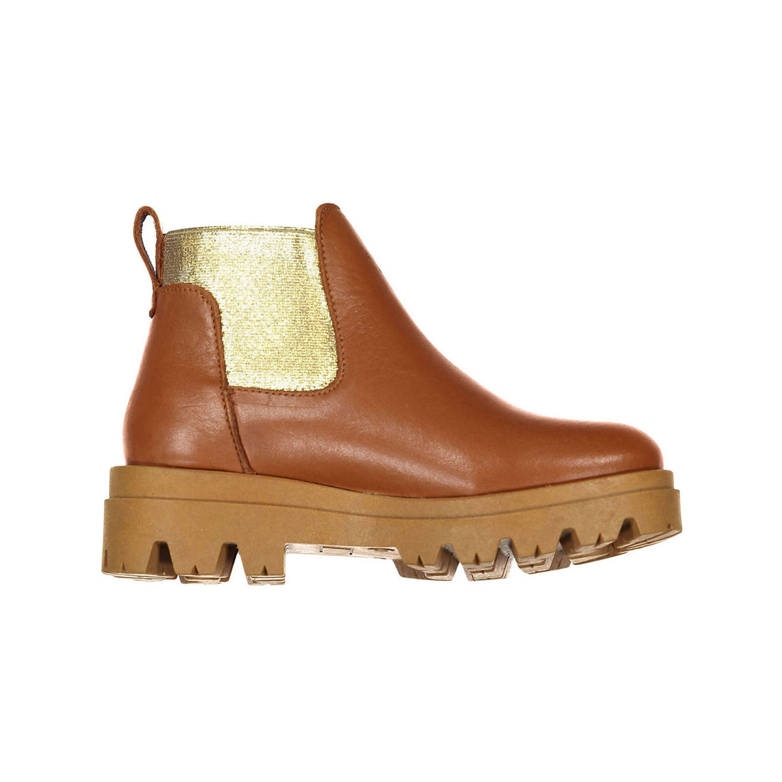 Ladida Brown Leather Booties