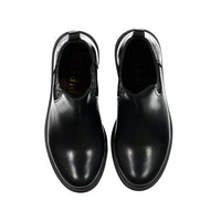 Ladida Black Leather Booties