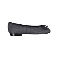 Papanatas Grey Wool Ballet Flat