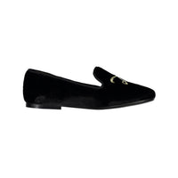 Papanatas Black Velvet L Smoking Slipper