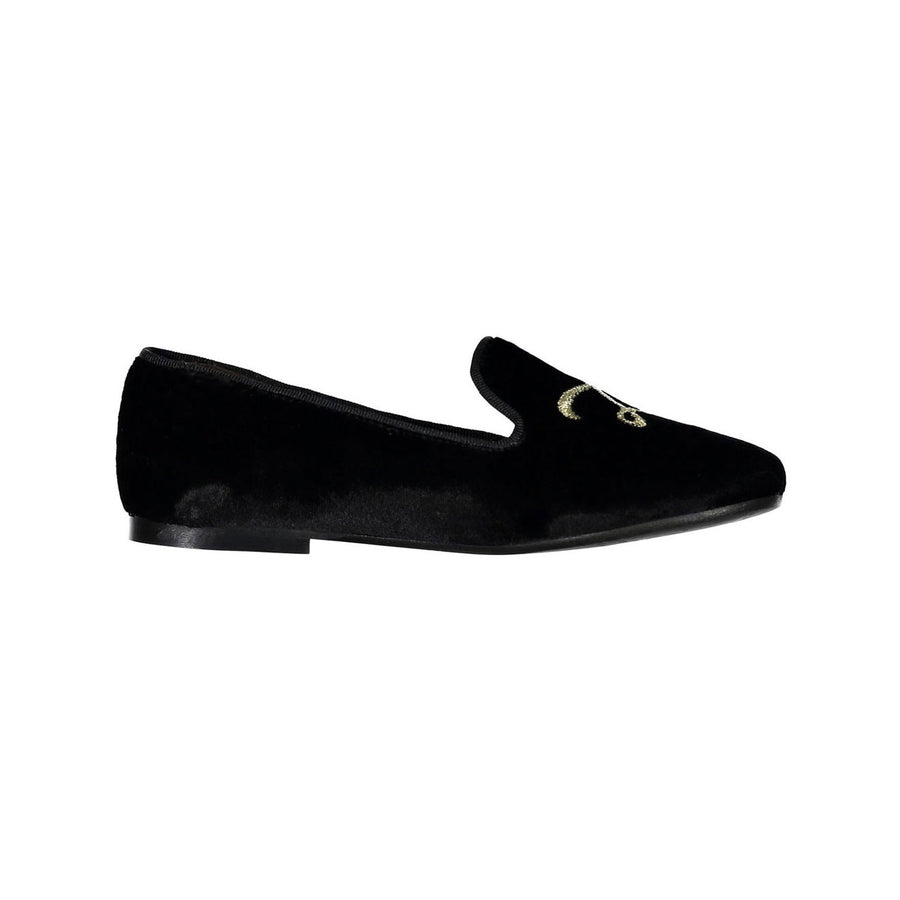 Papanatas Black Velvet L Smoking Slipper