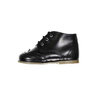 Papanatas Black Wingtip Baby Bootie