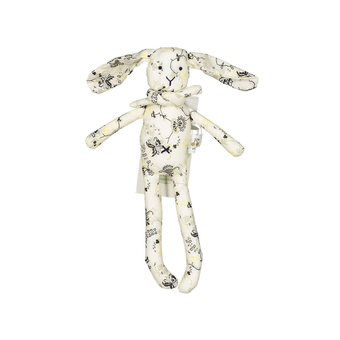 Bonpoint Ecru Floral Taki Rattle